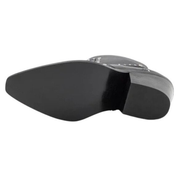 The Kooples Santiago Studded Black Boots Size 41 US Size 10 - Picture 15 of 16